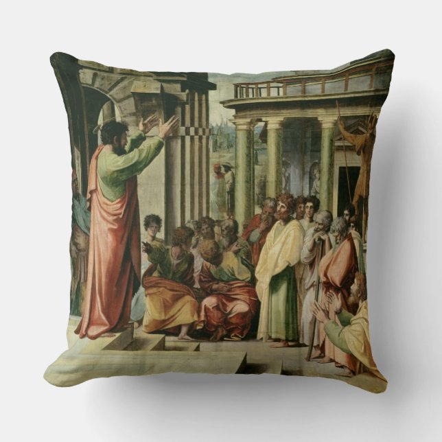 St. Paul Preaching at Athens (cartoon for the Sist Cushion (Front)