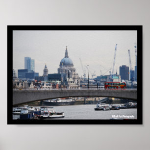 St. Paul’s and the Thames Poster