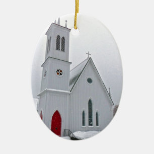St. Paul’s Episcopal Church Ceramic Tree Decoration