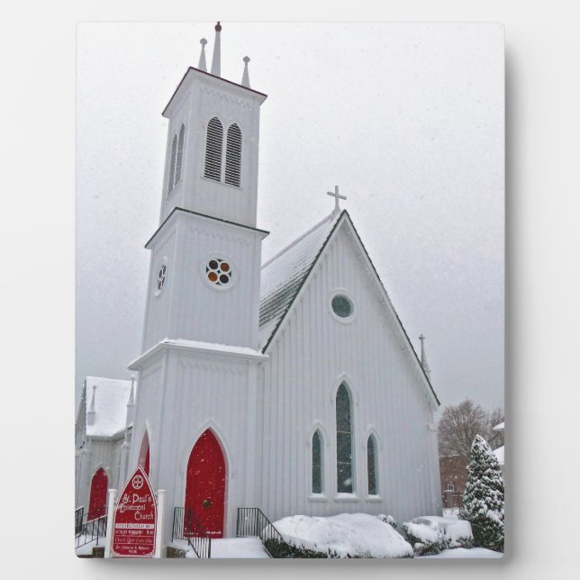 St. Paul’s Episcopal Church Plaque (Front)