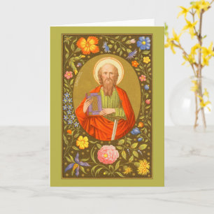 St Paul the Apostle (PM 06)  Blank Greeting Card 1