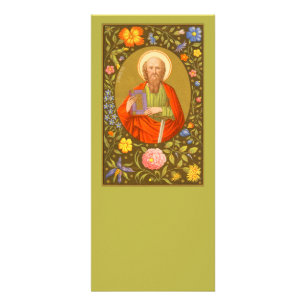 St. Paul the Apostle (PM 06) Customisable Blank Rack Card