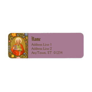St. Paul the Apostle (PM 06) FB Ret Add Label 2a Return Address Label