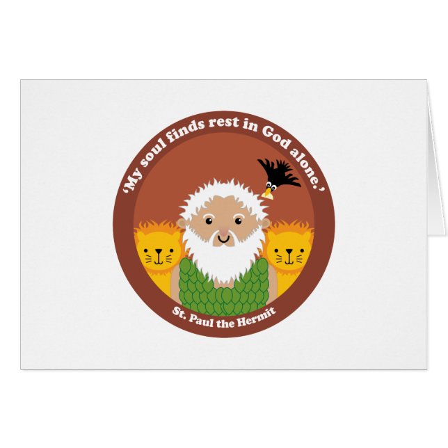 St. Paul the Hermit (Front Horizontal)