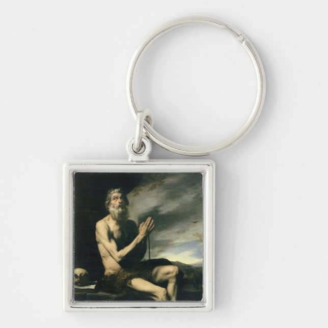 St. Paul the Hermit Key Ring (Front)