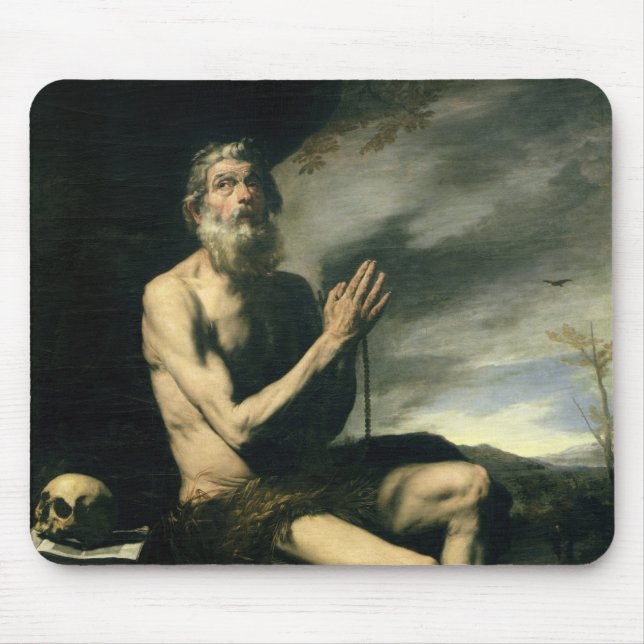 St. Paul the Hermit Mouse Pad (Front)