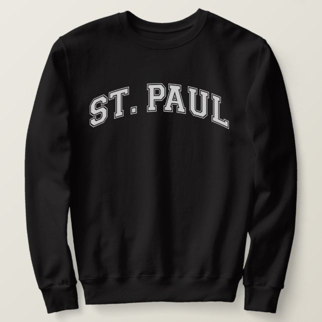 ST. PAUL University-Style Sweater America College (Design Front)