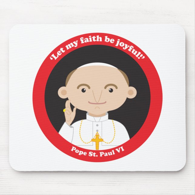 St. Paul VI Mouse Pad (Front)