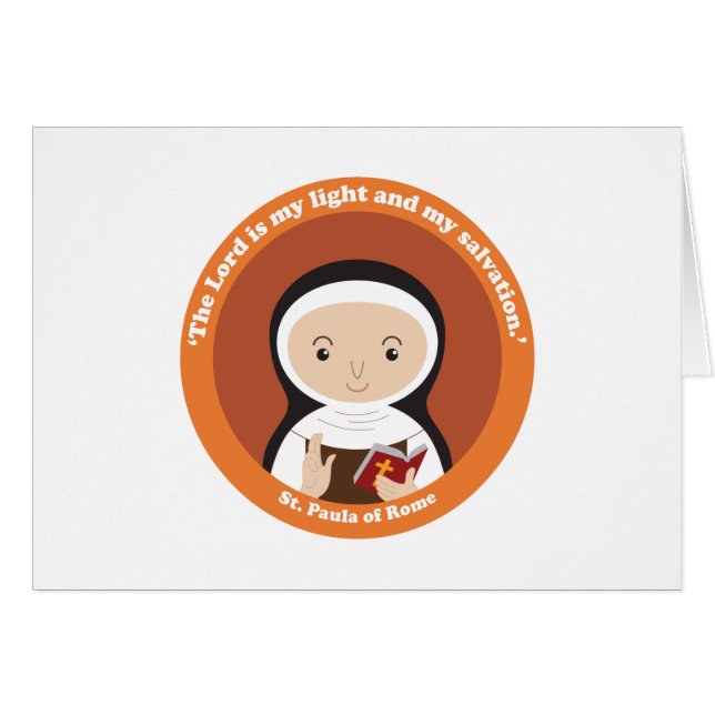 St. Paula of Rome (Front Horizontal)