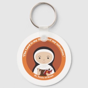 St. Paula of Rome Key Ring