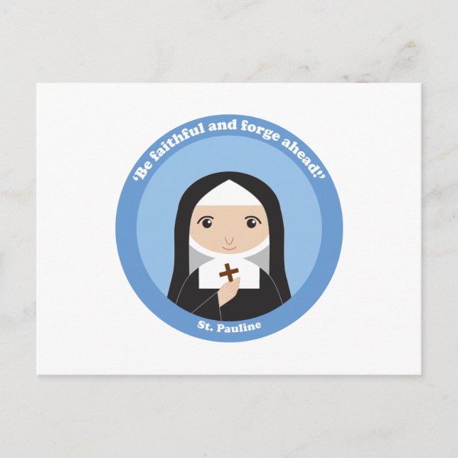 St. Pauline Postcard (Front)