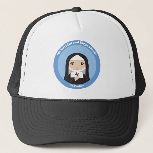 St. Pauline Trucker Hat (Front)