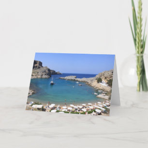 St.Paul's Bay, Lindos Card