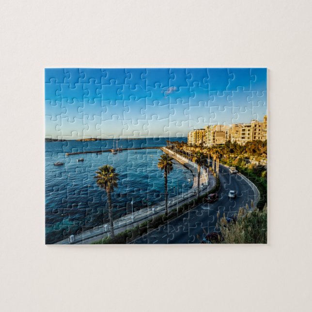 St Paul's Bay, Malta Jigsaw Puzzle (Horizontal)