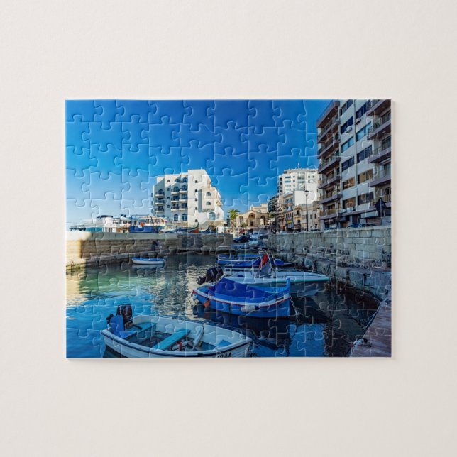 St Paul's Bay, Malta Jigsaw Puzzle (Horizontal)