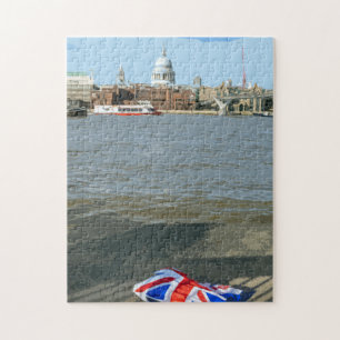 St Paul's Cathedral across the river view puzzle