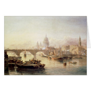 St. Paul's Cathedral and London Bridge