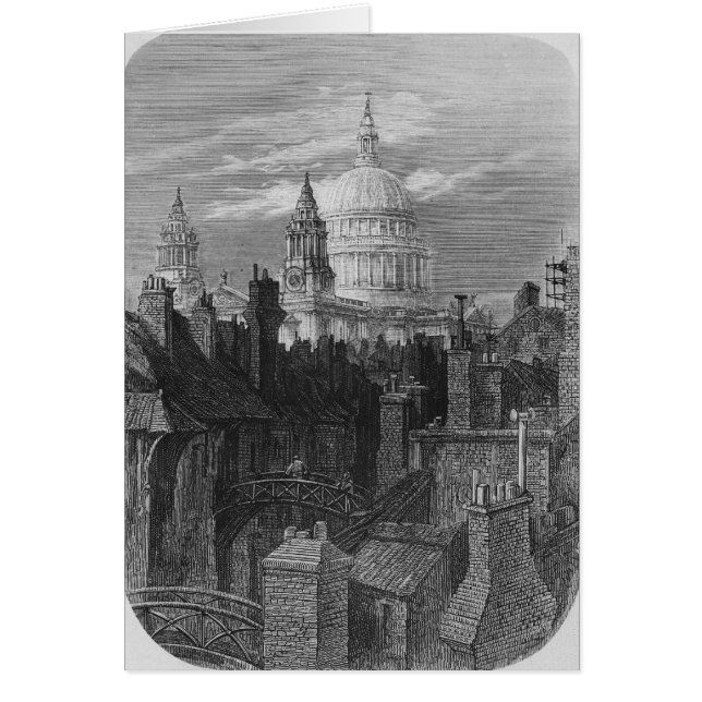 St. Paul's Cathedral and the slums (Front)