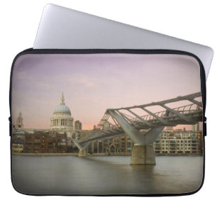 St Pauls Cathedral At Dusk Laptop Sleeve