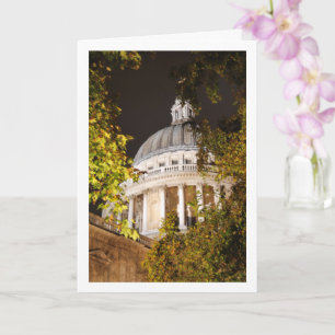 St Paul's Cathedral At Night, London, England Card