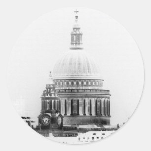 St Paul's Cathedral Classic Round Sticker