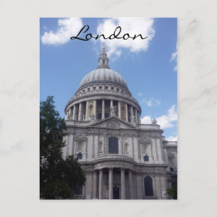 st pauls cathedral dome postcard