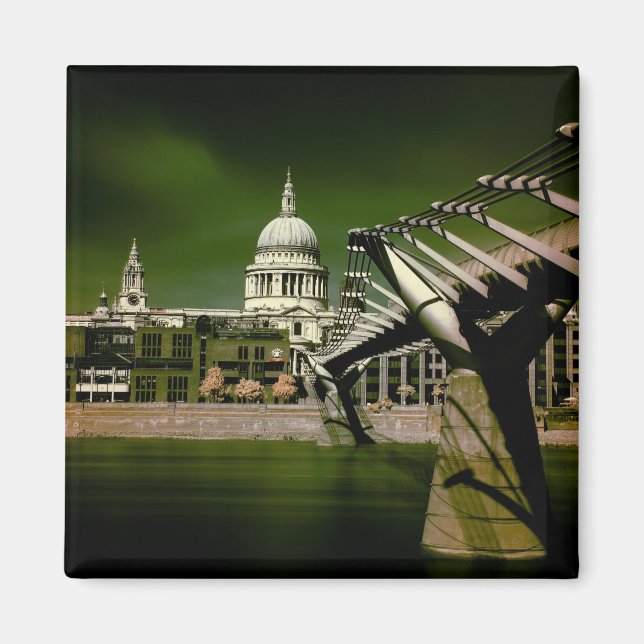 St Paul's Cathedral London Fridge Magnet (Front)