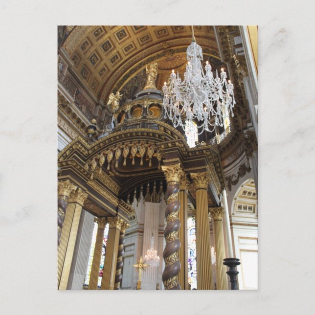 St.Paul's Cathedral, London Postcard (Front)