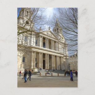 St Paul's Cathedral, London UK Postcard