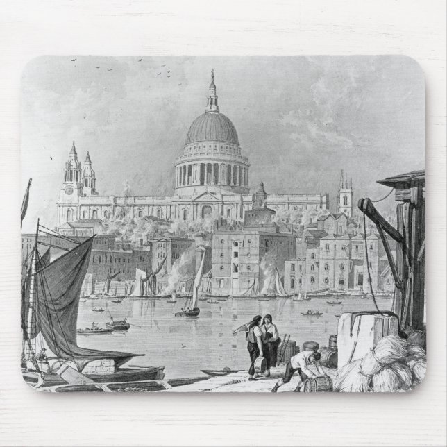 St. Paul's Cathedral Mouse Pad (Front)