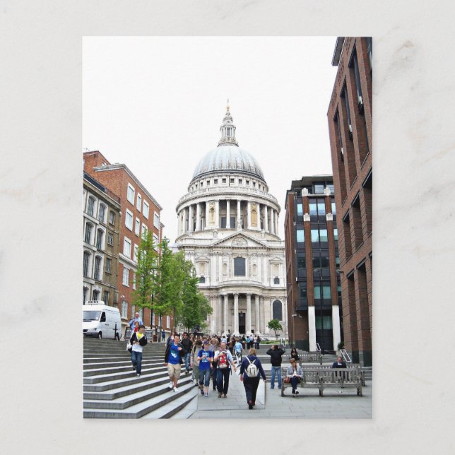 St Pauls Cathedral Postcard (Front)