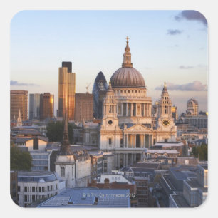 St Paul's Cathedral Square Sticker