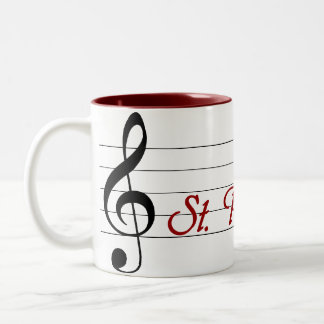 St. Paul's Choir Two-Tone Coffee Mug