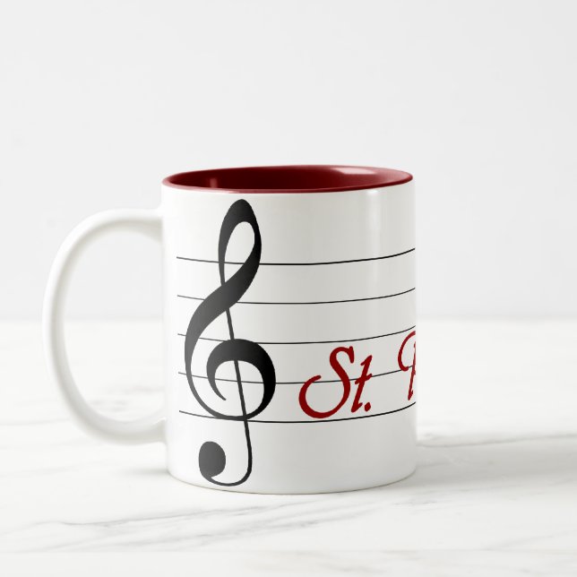 St. Paul's Choir Two-Tone Coffee Mug (Left)