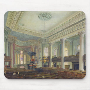 St. Paul's, Deptford (w/c on paper) Mouse Pad