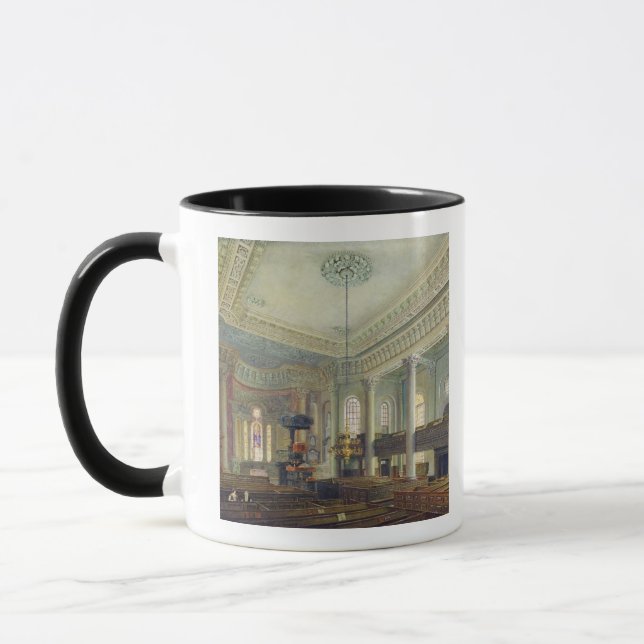St. Paul's, Deptford (w/c on paper) Mug (Left)