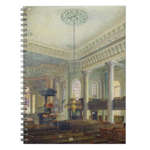 St. Paul's, Deptford (w/c on paper) Notebook