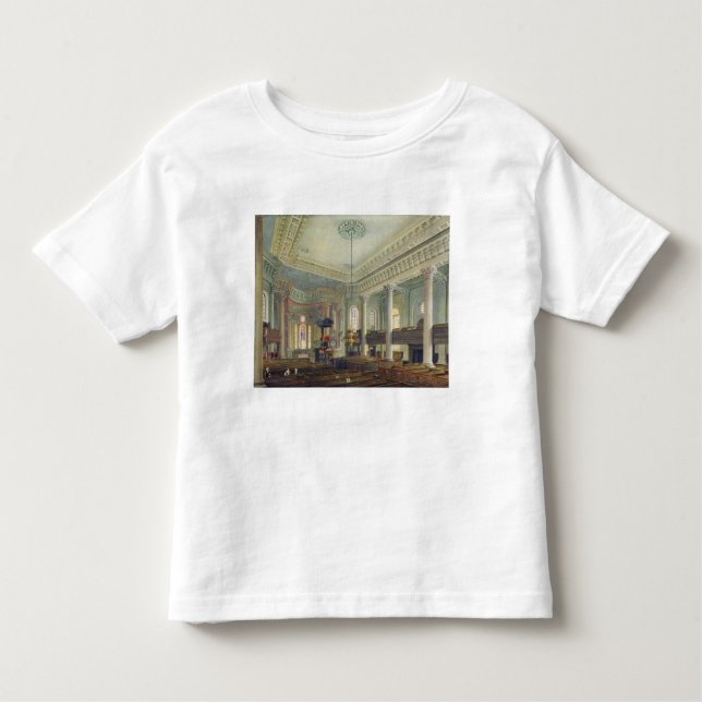 St. Paul's, Deptford (w/c on paper) Toddler T-Shirt (Front)