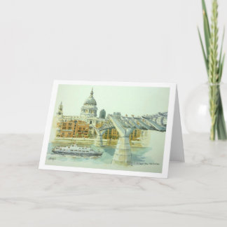 St.Pauls from Tate Modern Card