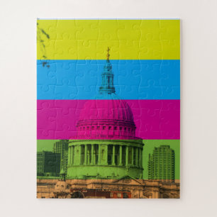 St Pauls In Color Jigsaw Puzzle