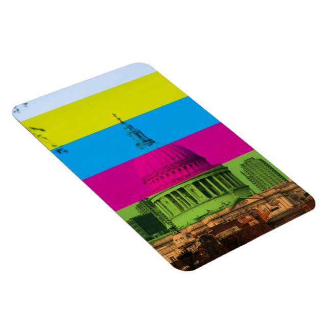 St Pauls In Colour Magnet (Right Side)