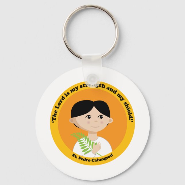 St. Pedro Calungsod Key Ring (Front)
