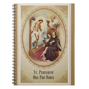 St. Peregrine Patron Saint of Cancer Patients Notebook