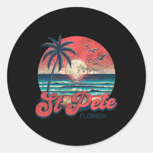 St Pete _1  Classic Round Sticker