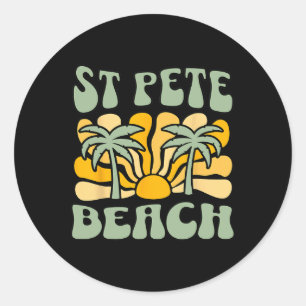 St Pete _3 Classic Round Sticker