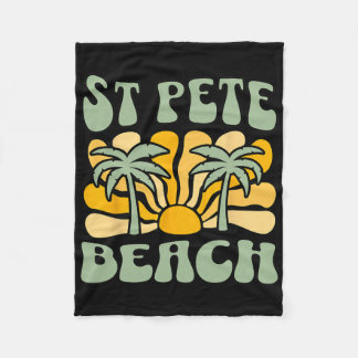 St Pete _3  Fleece Blanket