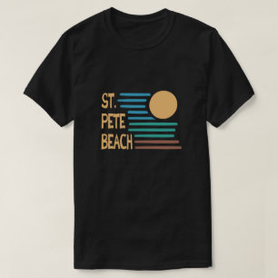 St. Pete Beach Florida geometric sunset T-Shirt