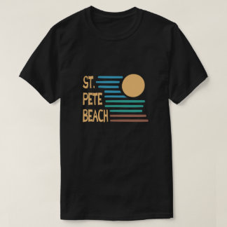 St. Pete Beach Florida geometric sunset T-Shirt