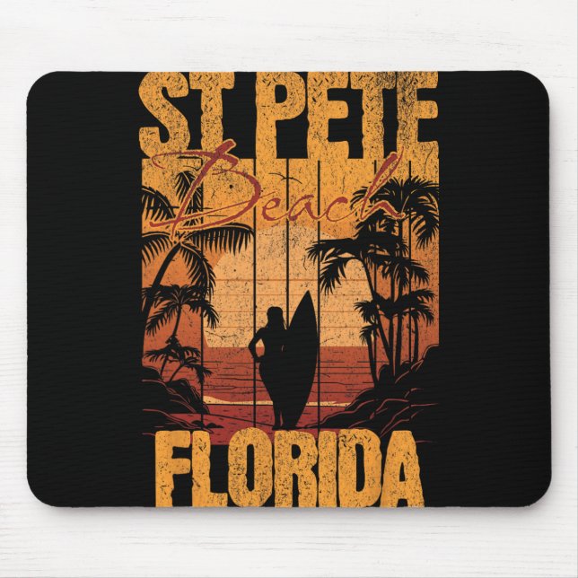 St Pete Beach  Mouse Pad (Front)