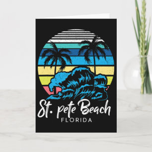 St. Pete Beach Tropical Vibes Florida Souvenir Vac Card